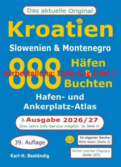 888 Häfen und Buchten 39.Auflage, 2026/27 